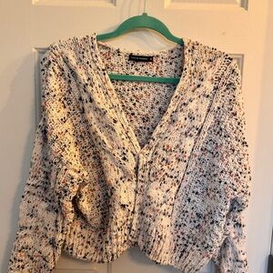 Moon & Madison Speckled Knit Cardigan